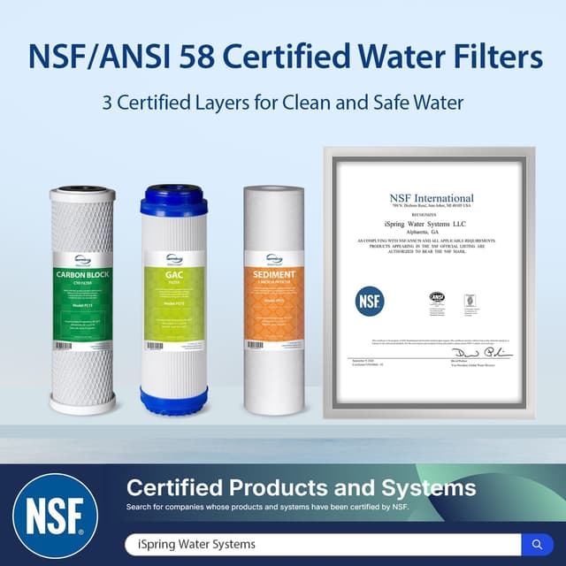 Thumbnail 4 de iSpring RCC1DP 150 GPD Tankless RO/DI System