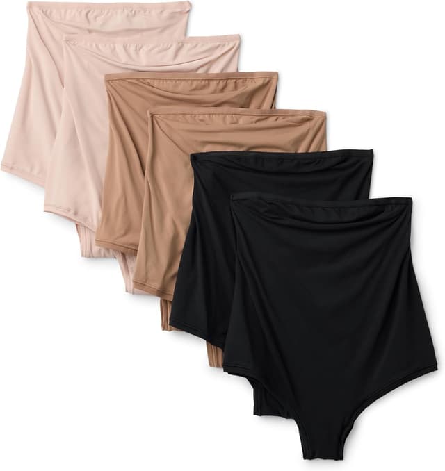 Imagen de Amazon Essentials Peached Microfibre Maternity Over‑The‑Bump Briefs en OfertitasTOP