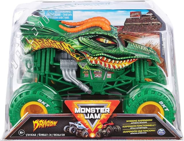Imagen de Monster Jam 1:24 Camión Monster Truck Oficial 🎉 - Juguete 3+ en OfertitasTOP