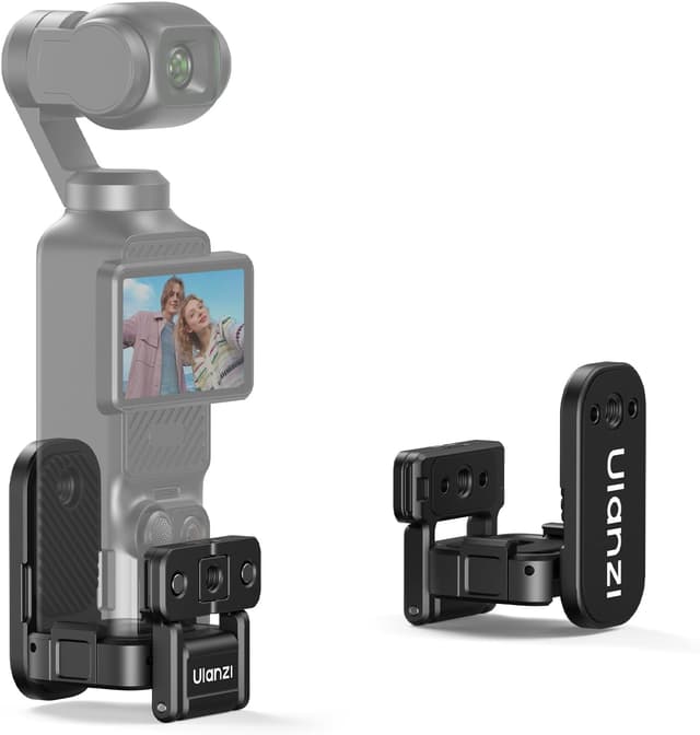 Detalle de ULANZI PK16 magnetischer Halterungsständer für DJI Osmo Pocket 3 mit 270° Kugelkopf und Schnellverschluss