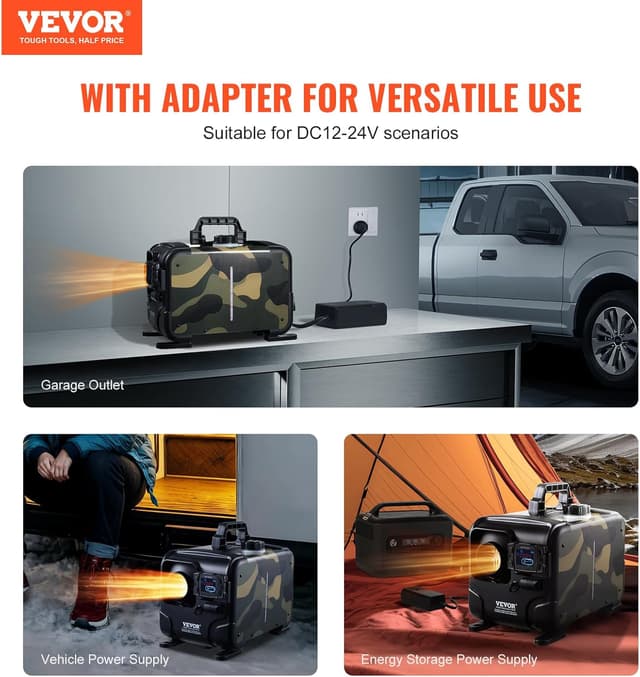 Detalle 2 de VEVOR 8 kW Dieselheizung All in One