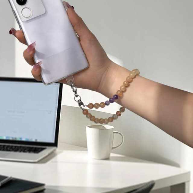 Thumbnail 4 de YOYOL Kristall-Schlüsselanhänger Edelstahl 6,7 ft