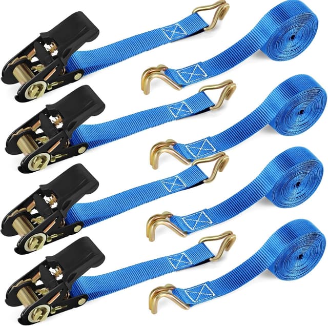 Imagen de IAZZCO 4 Pack Ratchet Straps 6m x 25mm for trailers 🚚 en OfertitasTOP