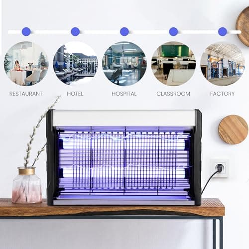 Thumbnail 6 de TTANMILY Lámpara Matamosquitos 3200 V