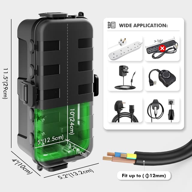 Thumbnail 2 de RESTMO IP54 Outdoor Electrical Box
