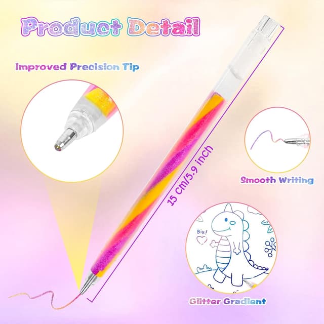 Thumbnail 2 de Ostergeschenke Regenbogen-Leuchtstift Set