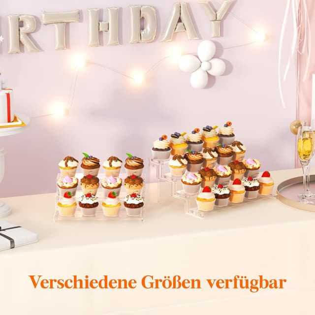 Thumbnail 6 de Lifewit 3 Tier Acryl Display Ständer 30 cm