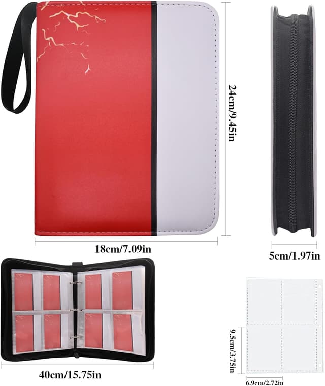 Detalle 2 de Card Binder 400 Pockets Trading Cards Binder