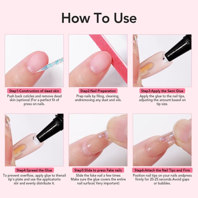 Thumbnail 3 de Curvlife Soft Quick Drying Nail Glue 10g