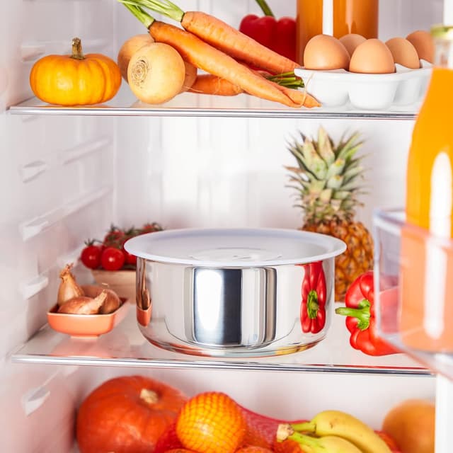 Detalle de TEFAL Ingenio Lot de 3 pièces (casseroles 16/20 cm + poignée amovible), empilable, acier inoxydable – Preference L9739302