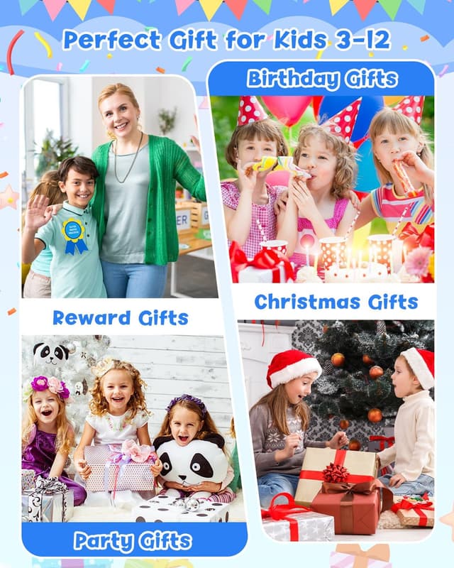 Thumbnail 6 de Gofunly Kids Camera 1080P, 32GB instant printer