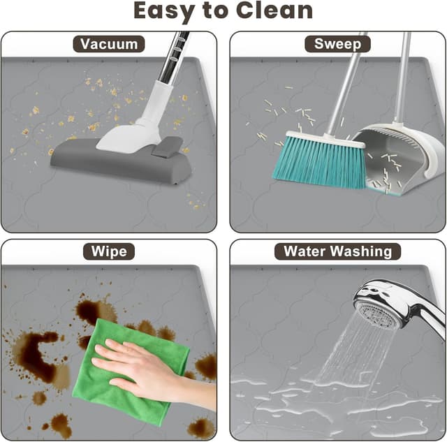 Thumbnail 6 de KIXCVDM Tappetino lettiera per gatto XL in silicone 🐱