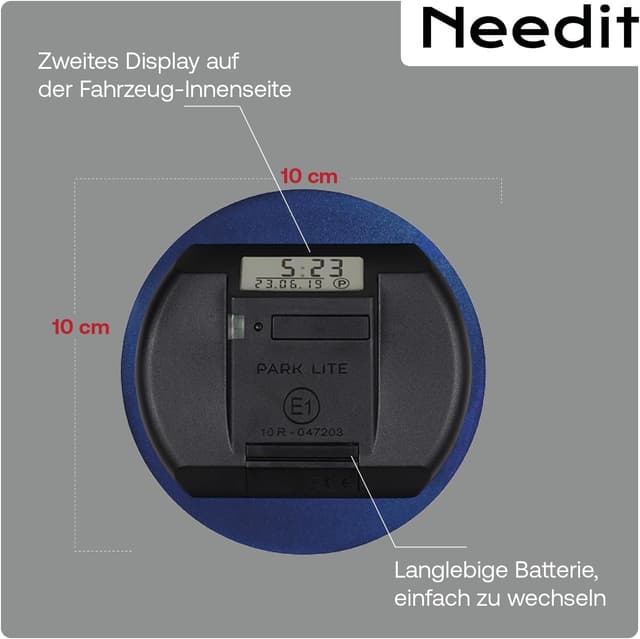 Thumbnail 4 de Needit Park Lite One Elektronische Parkscheibe