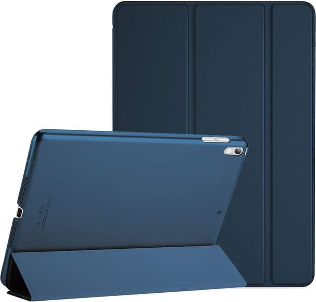 Detalle de Coque TXWLLIU pour iPad Air 10,5" (2019) et iPad Pro 10,5" (2017) – Bleu foncé, veille/réveil automatique