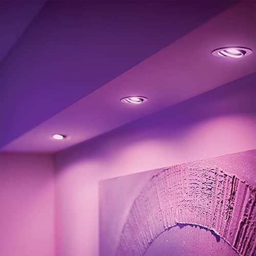 Detalle 2 de Philips Hue GU10 - Pack de 3 Bombillas LED Inteligentes