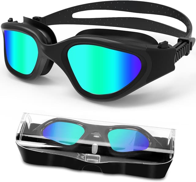 Detalle de HotSrace swim goggles 180° view