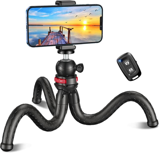 Detalle de CIRYCASE Phone Tripod 360° rotating stand