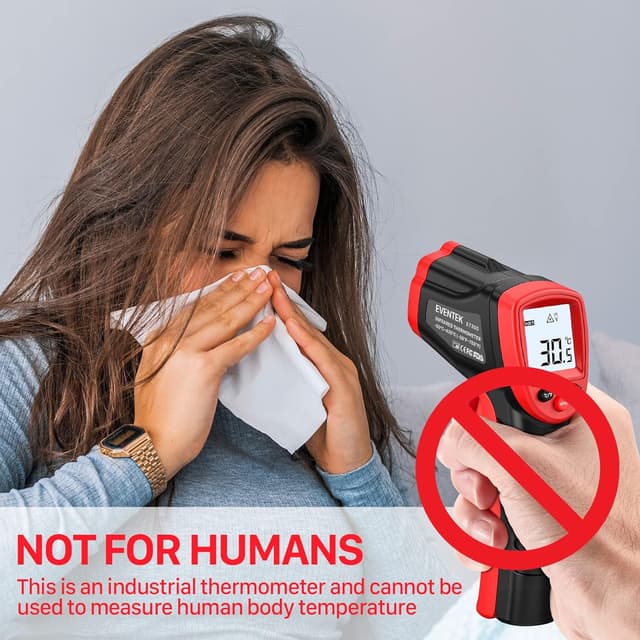 Thumbnail 6 de Eventek Termometro Infrarossi 500°C