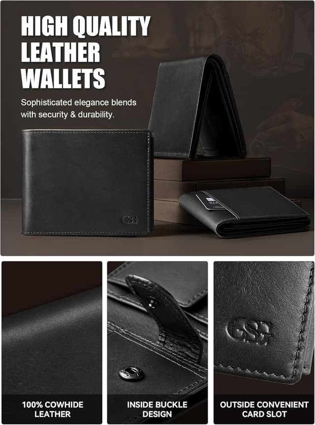 Thumbnail 2 de GSG SINCE 1998 Cowhide Leather Wallet