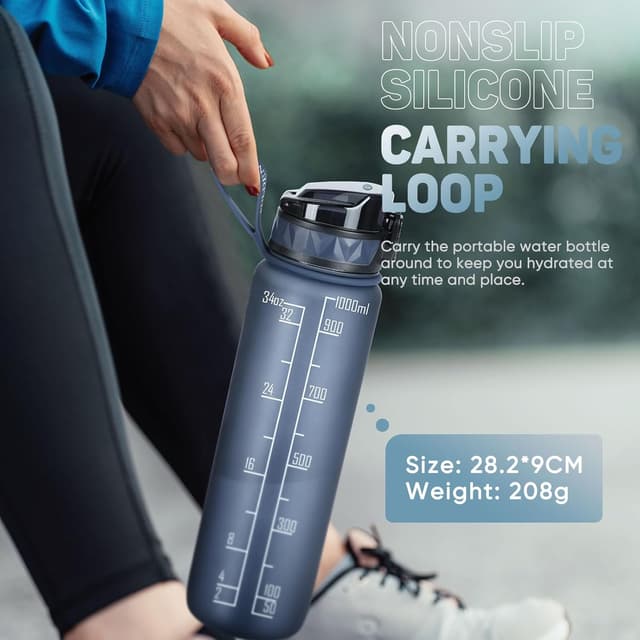 Detalle 2 de FULDENT Fuldent Trinkflasche 1 l Sportflasche