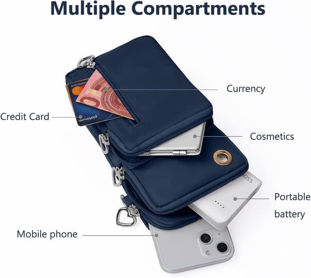 Thumbnail 3 de Aucuu Sacoche Téléphone Portable Femme 7