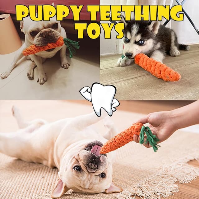 Detalle 1 de Speedy Panther Rope Toys 8 Pack for Dogs