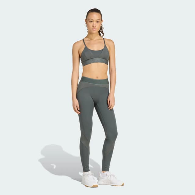 Detalle de Adidas Sujetador brillante sin aro Hyperglam 🎀