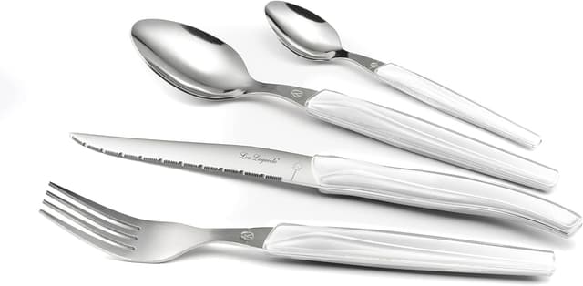 Thumbnail 1 de Lou Laguiole Rising Sun - Elegante Cubertería 24 Piezas 🍽