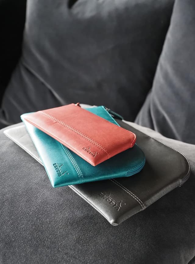 Thumbnail 2 de RHODIA custodia zip simil cuoio S/M/L