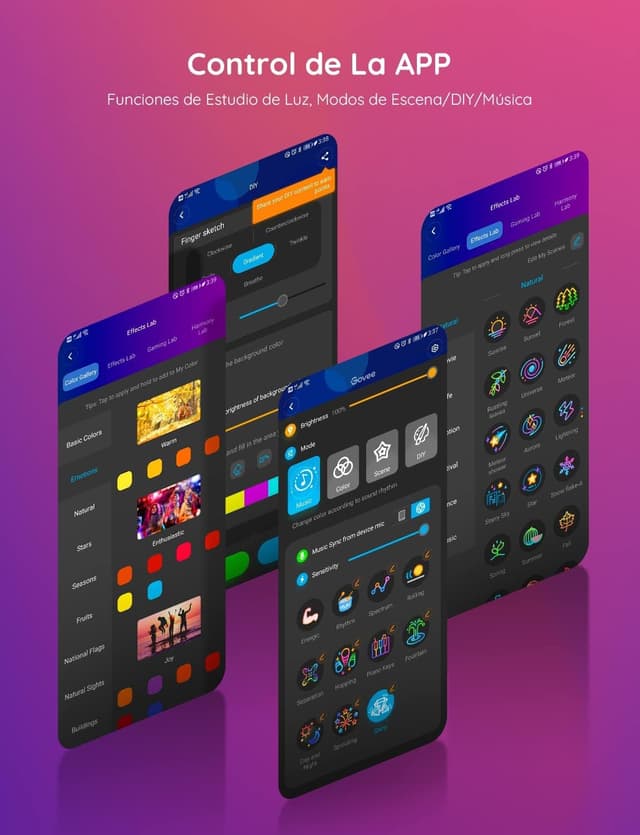 Thumbnail 4 de Govee RGBIC Pro Tira LED 5M WiFi con Alexa y Google