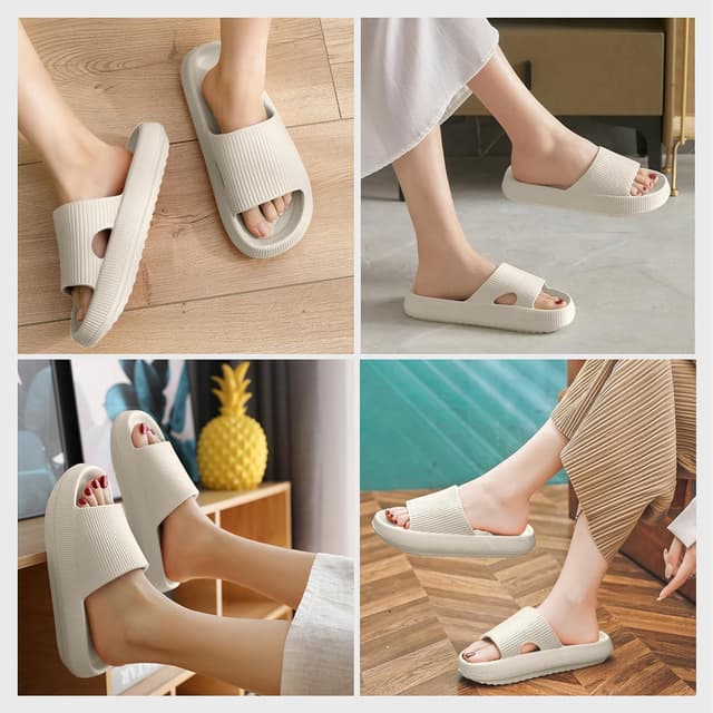 Detalle 2 de HEOAARG Chaussons pantoufles 4 cm