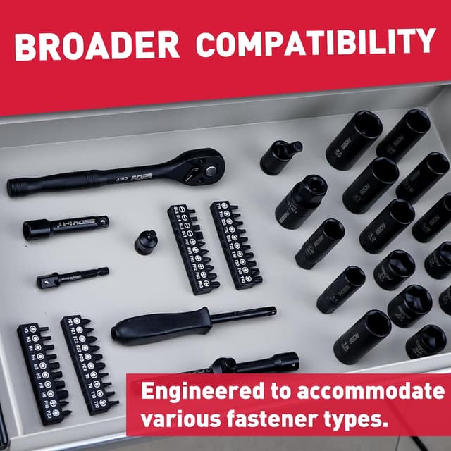Thumbnail 5 de 96-Piece 3/8" Drive Impact Socket Set