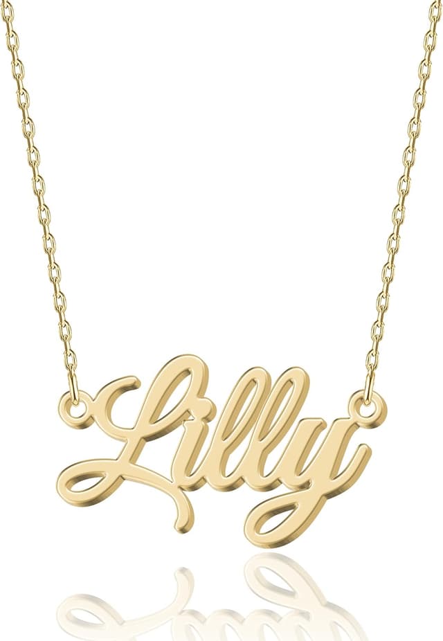 Detalle de Personalisierte Namenskette UMAGICBOX 14 Schriftarten