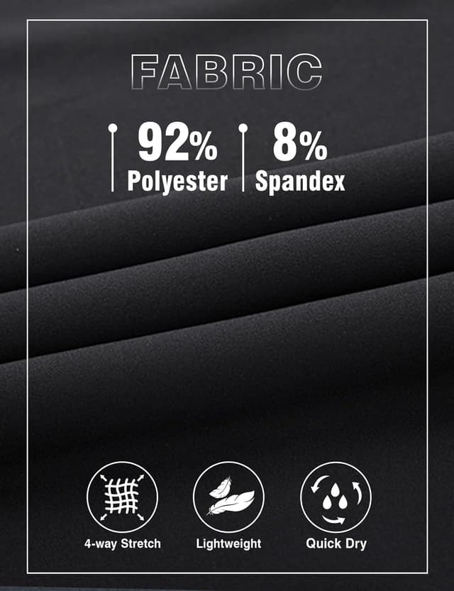 Thumbnail 4 de TBMPOY Men's Lightweight Hiking Pants