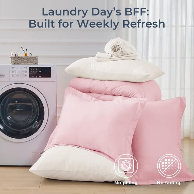 Thumbnail 6 de HEVUMYI King Comforter Set 7-Piece 104x90 in