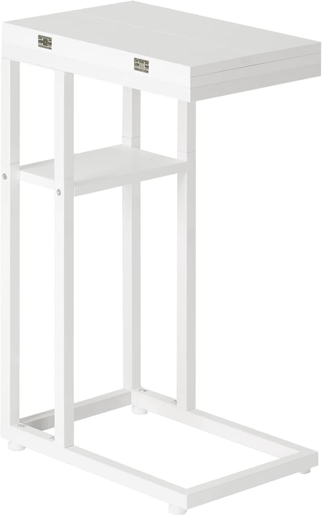 Detalle de HOOBRO EWW29SF01 mesa en C plegable 52x39 cm