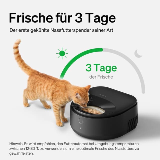 Thumbnail 1 de PETLIBRO Futterautomat für Nassfutter Katze „POLAR“ (2,4 GHz) mit App-Steuerung und Halbleiter-Kühlung