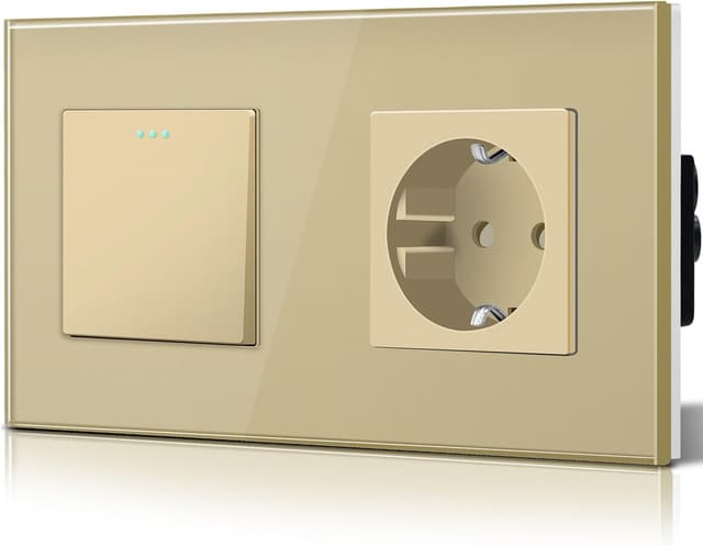 Thumbnail 6 de BSEED Interruptor 1 Gang USB C Blanco