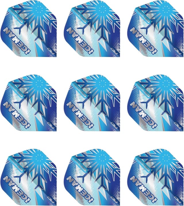 Thumbnail 6 de RED DRAGON Professional Player Hardcore Premium Standard Dart Flights (100 micron) – 3 sets per pack