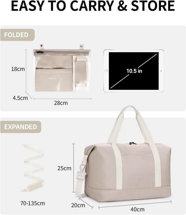 Thumbnail 6 de ECOHUB Ryanair Cabin Bag 24L foldable underseat bag
