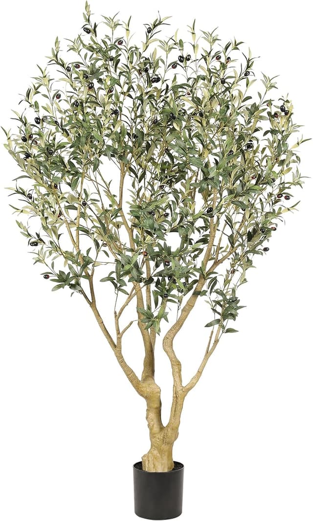 Detalle de REAEAD Realead Faux Olive Tree 6ft