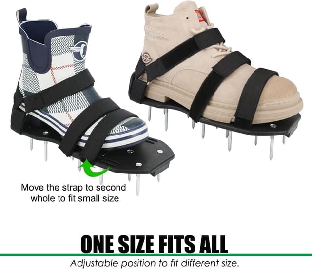 Detalle 2 de HSLighting Lawn aerator shoes, 13 spikes