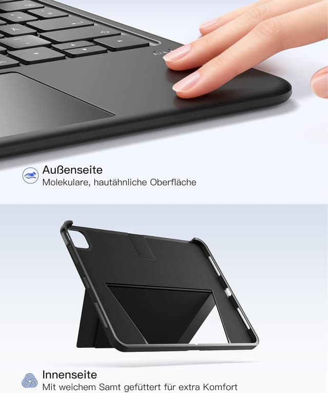 Thumbnail 6 de Inateck iPad Air 11 Hülle mit Tastatur