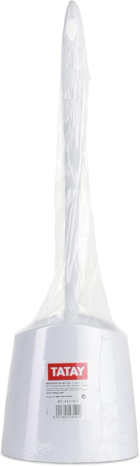 Detalle de TATAY Brosse WC fixe et durable (support fermé) – design moderne, tête à vis