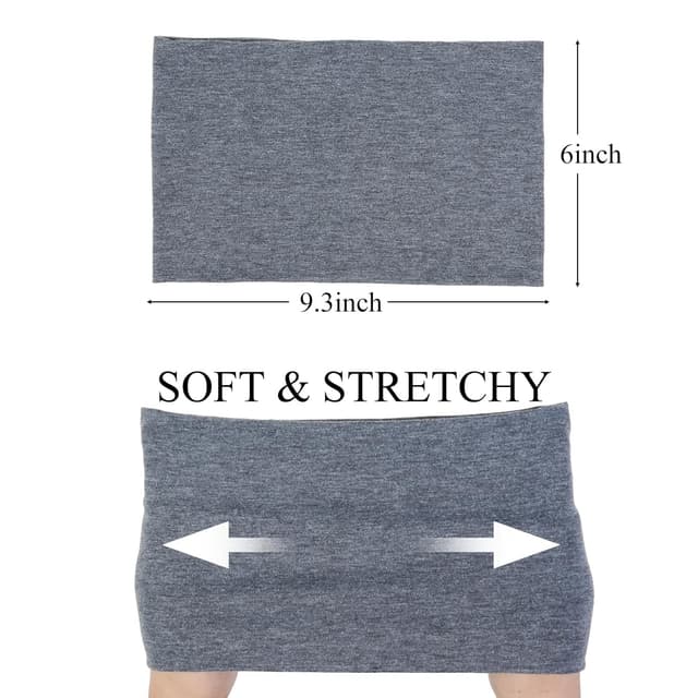 Thumbnail 3 de Huachi Wide Headbands Boho Non-Slip Headband