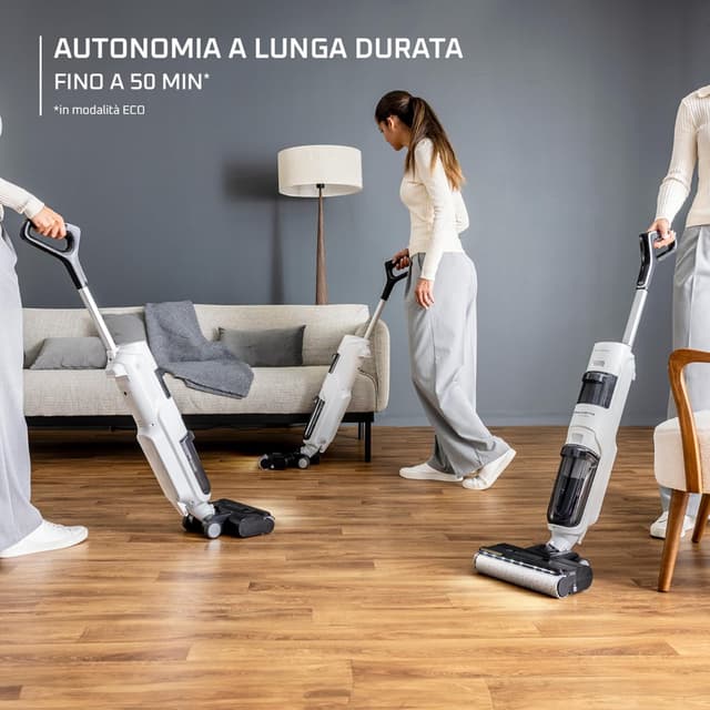 Detalle 2 de Rowenta X-Clean 5 lavapavimenti 50 min 🧹