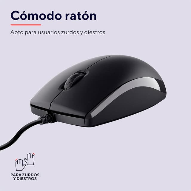 Thumbnail 4 de Trust Taro Pack Teclado y Ratón USB