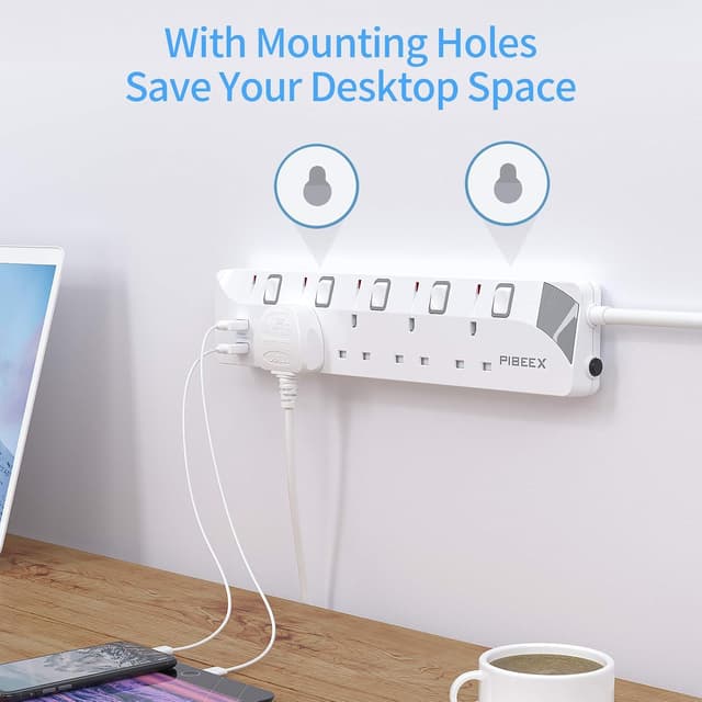 Thumbnail 6 de PIBEE X 4-Way Extension Lead 2M 3250W