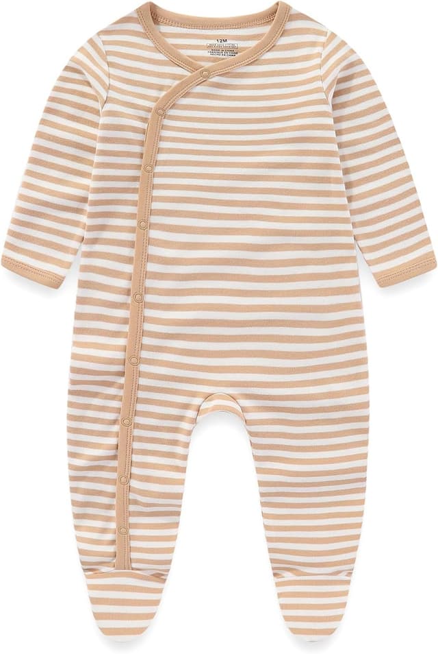 Thumbnail 3 de Ecojoy Baby Sleepsuit 3 Pack