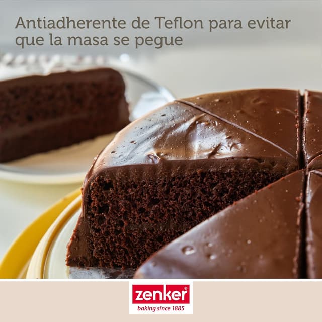 Thumbnail 2 de Zenker Black Metallic Molde Repostería 🍰 Doble Base 28cm